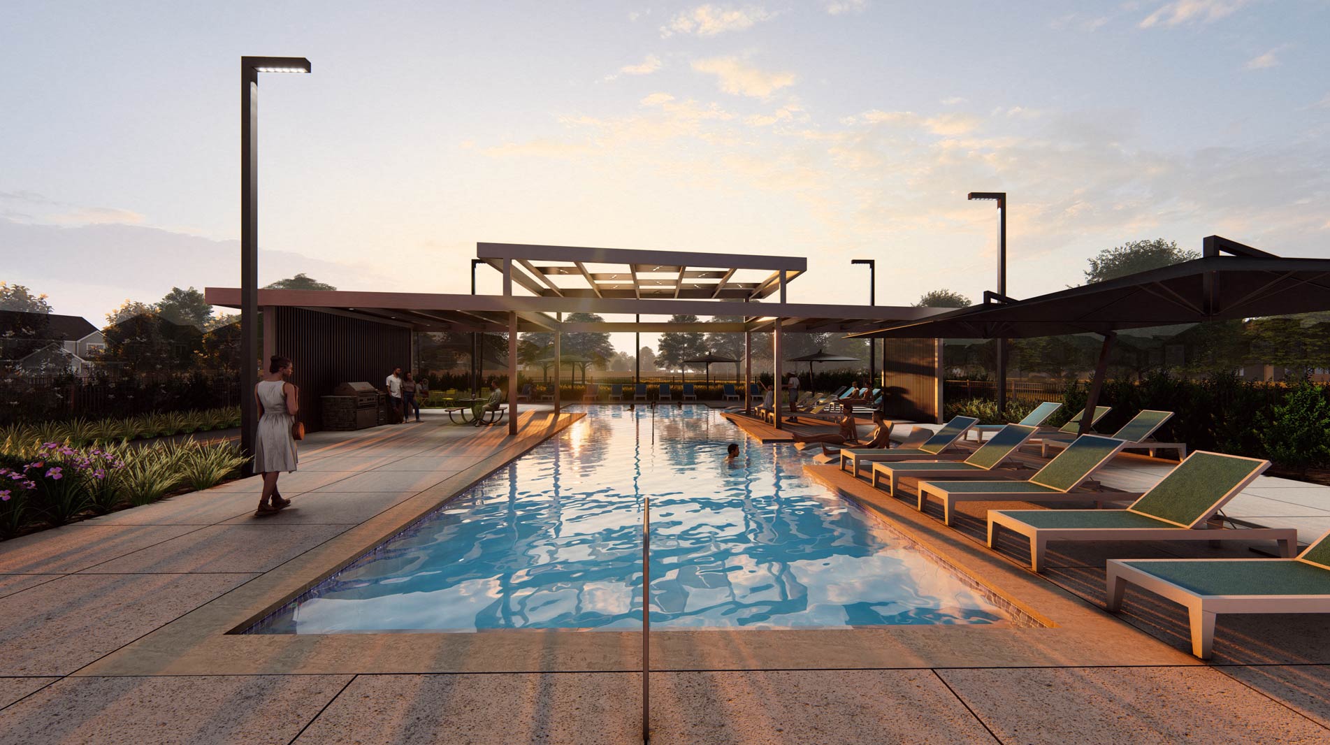 Pool view