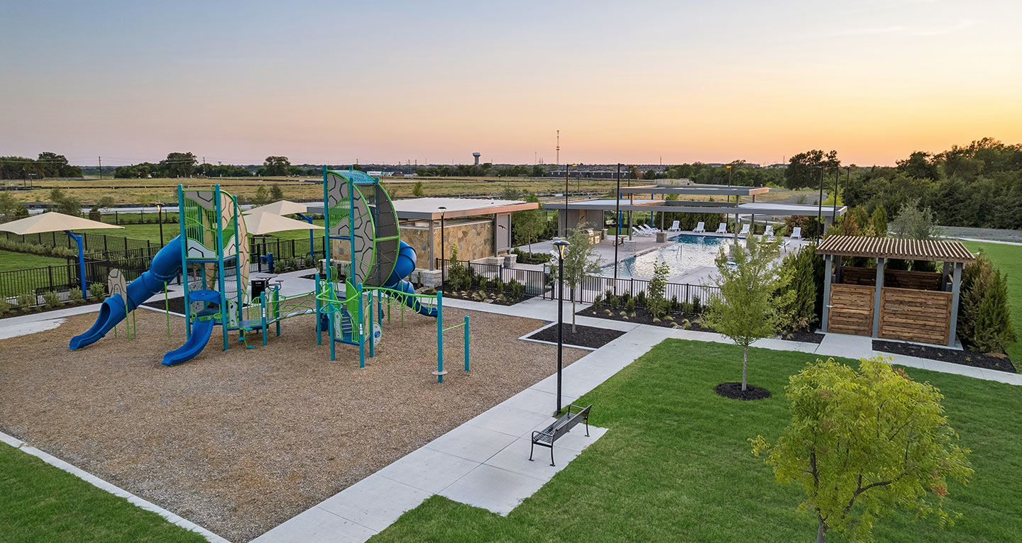 Ten Mile Creek playground and pool